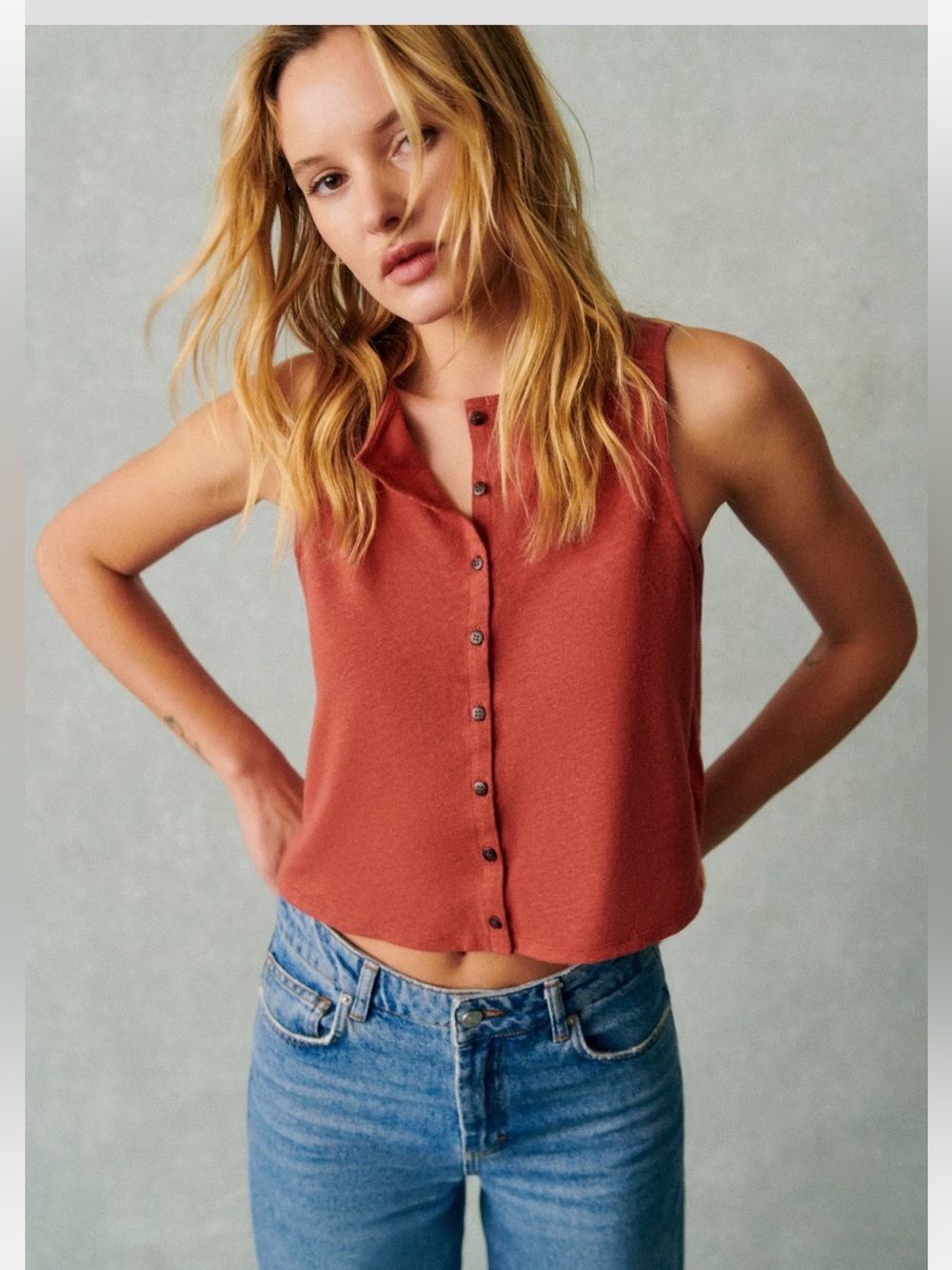 Sezane Loriane Top xs
